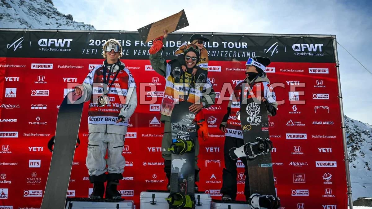 Victor De Le Rue remporte son cinquième titre au Freeride World Tour