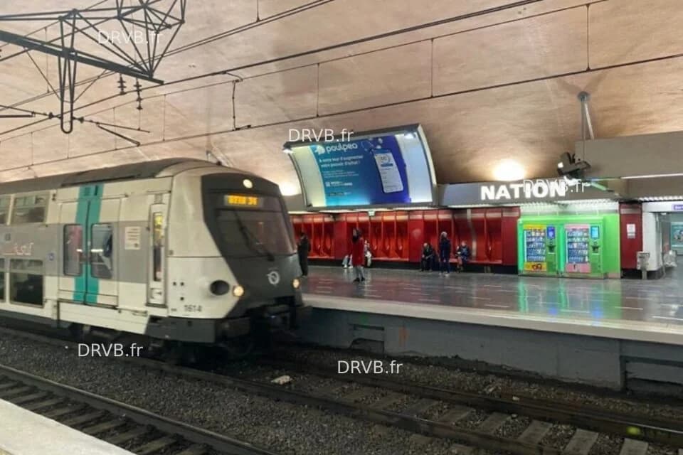 RER A : Fermeture prolongée à Nation et perturbations estivales à prévoir