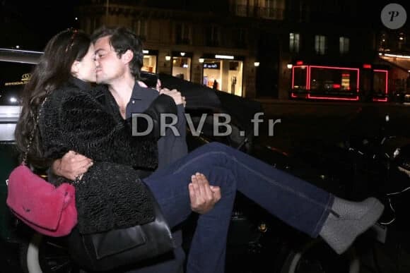 Photo : Nathan Devers et sa compagne Anael Maman lors de la soirée des ...