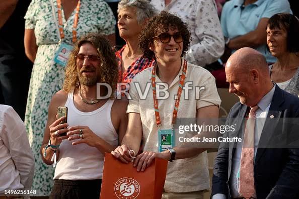 Cesar de Rummel of Ofenbach attends the 2023 French Open at Stade ...