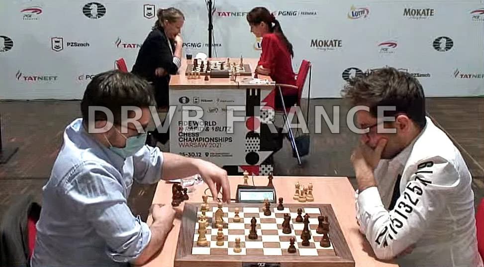 Championnats du Monde Rapide & Blitz 2021 - Maxime Vachier-Lagrave ...