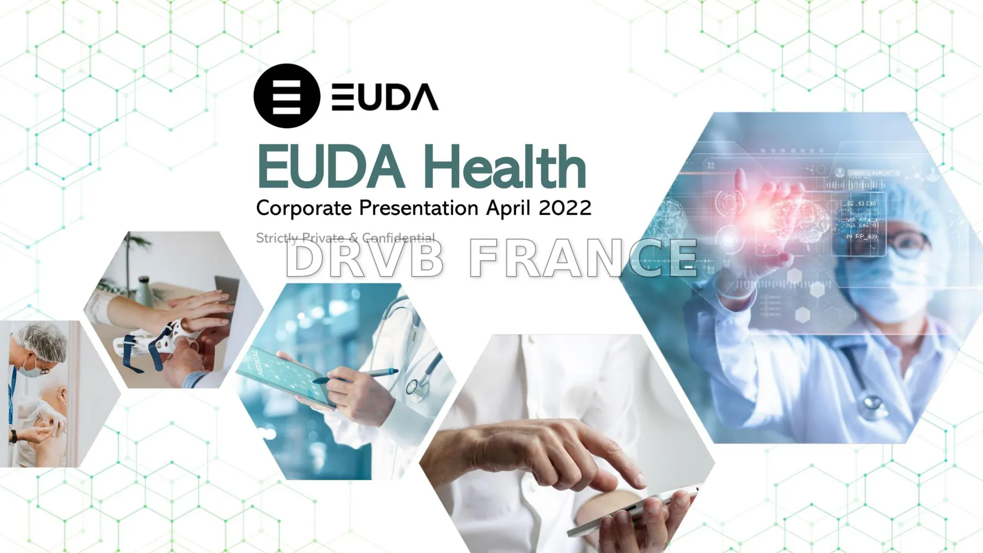 EUDA Health - Investor Presentations and Pitch Decks | Slidebook.io