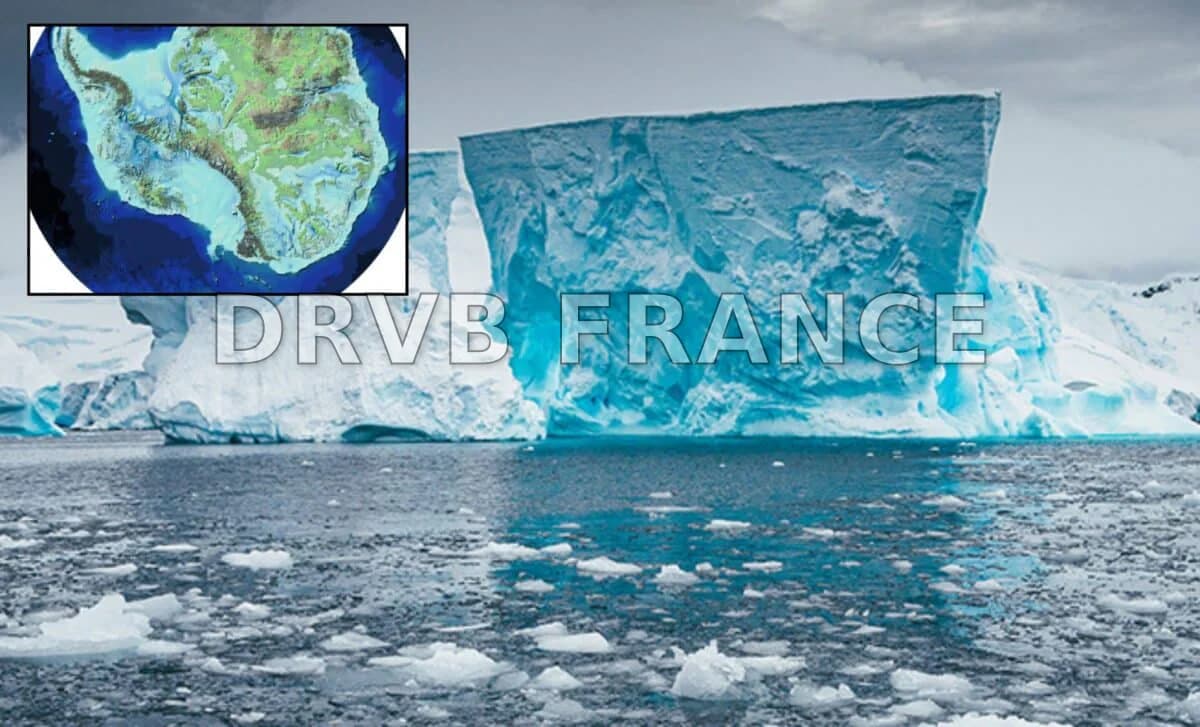 Une nouvelle carte révèle un paysage caché sous la glace de l'Antarctique