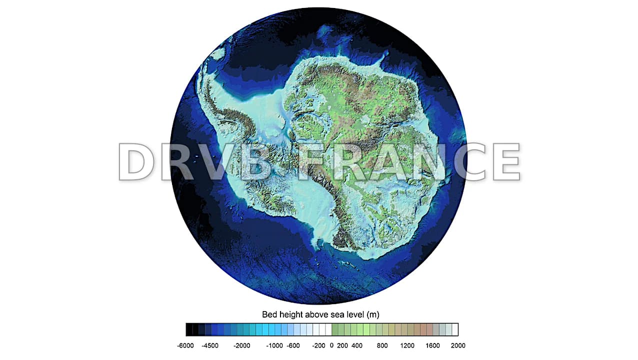 New Map Of The Landscape Beneath Antarctica's Ice Unveiled - Astrobiology