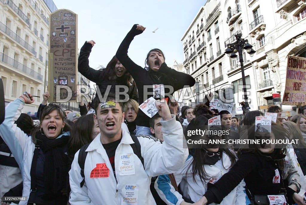 Mobilisation en France : Les Jeunes en Lutte contre le CPE