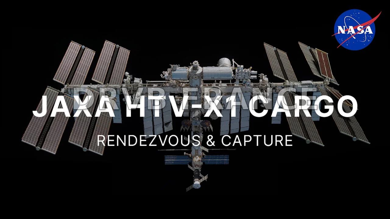 Japan's 1st HTV-X cargo craft arrives at the International Space ...