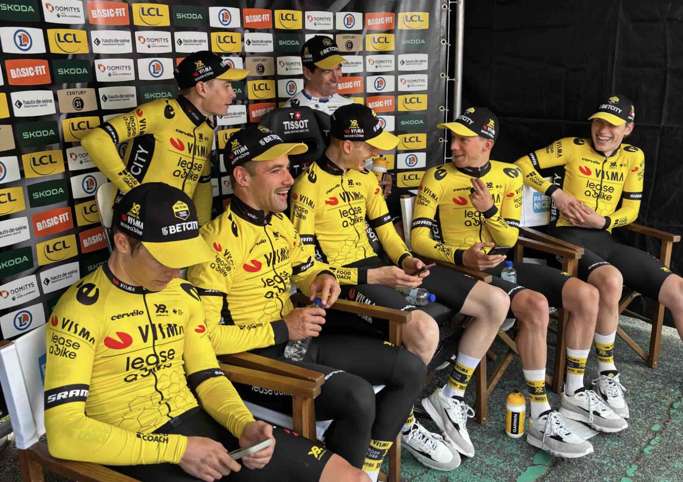 Paris-Nice 2025, étape 3 : Team Visma Lease a Bike remporte le contre ...