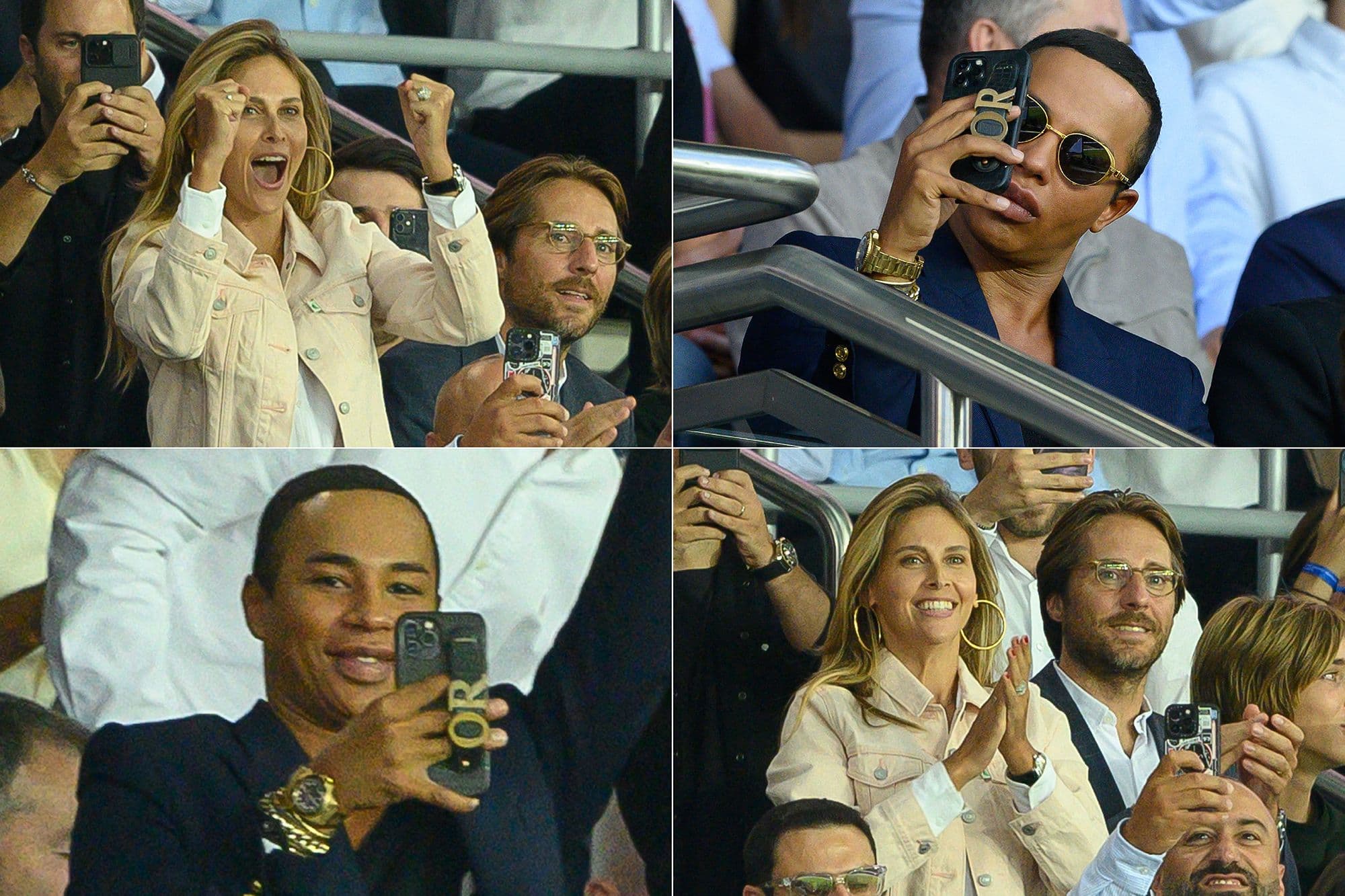 Ophélie Meunier, Olivier Rousteing... Les stars aperçues en tribune du ...