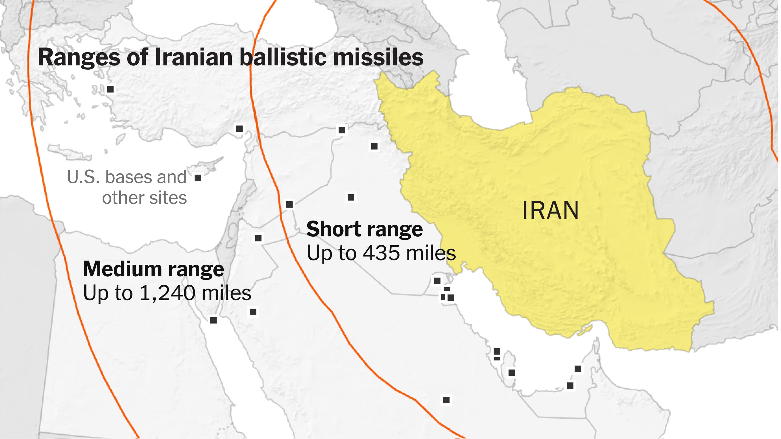Mapping the Israel-Iran Conflict - The New York Times
