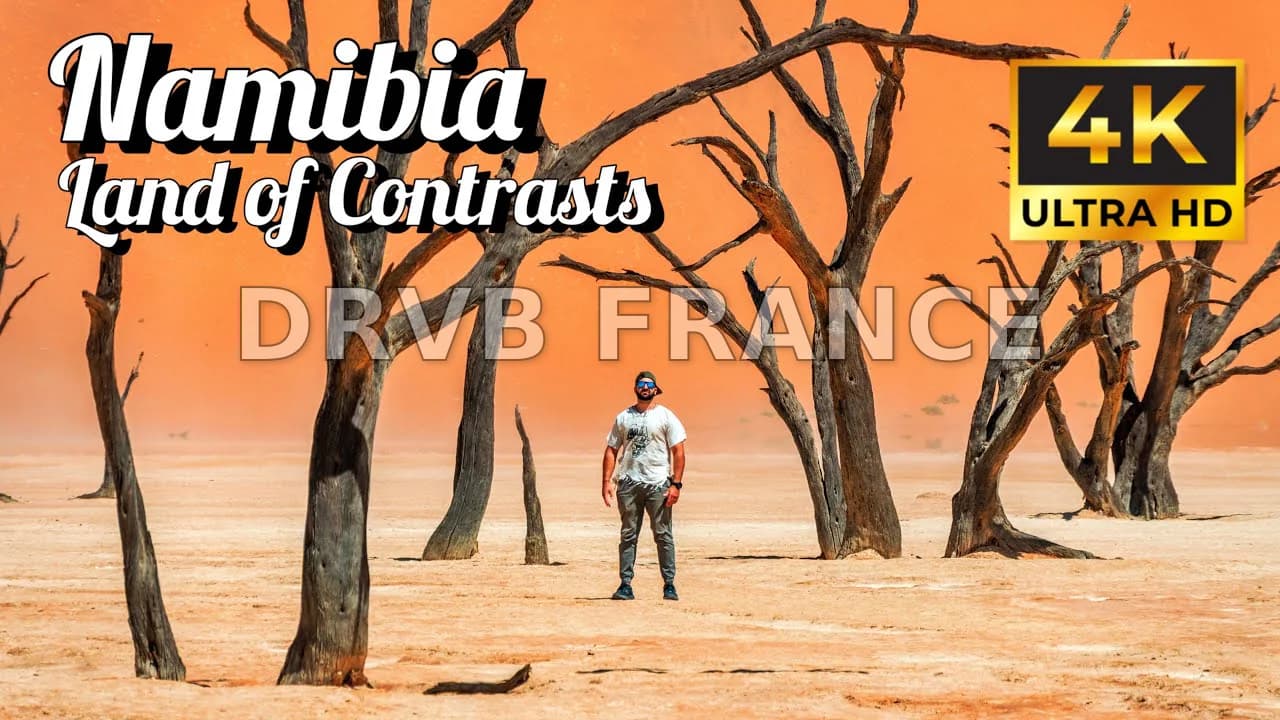 Un Voyage Aérien Éblouissant : Découvrez la Namibie Comme Jamais Auparavant