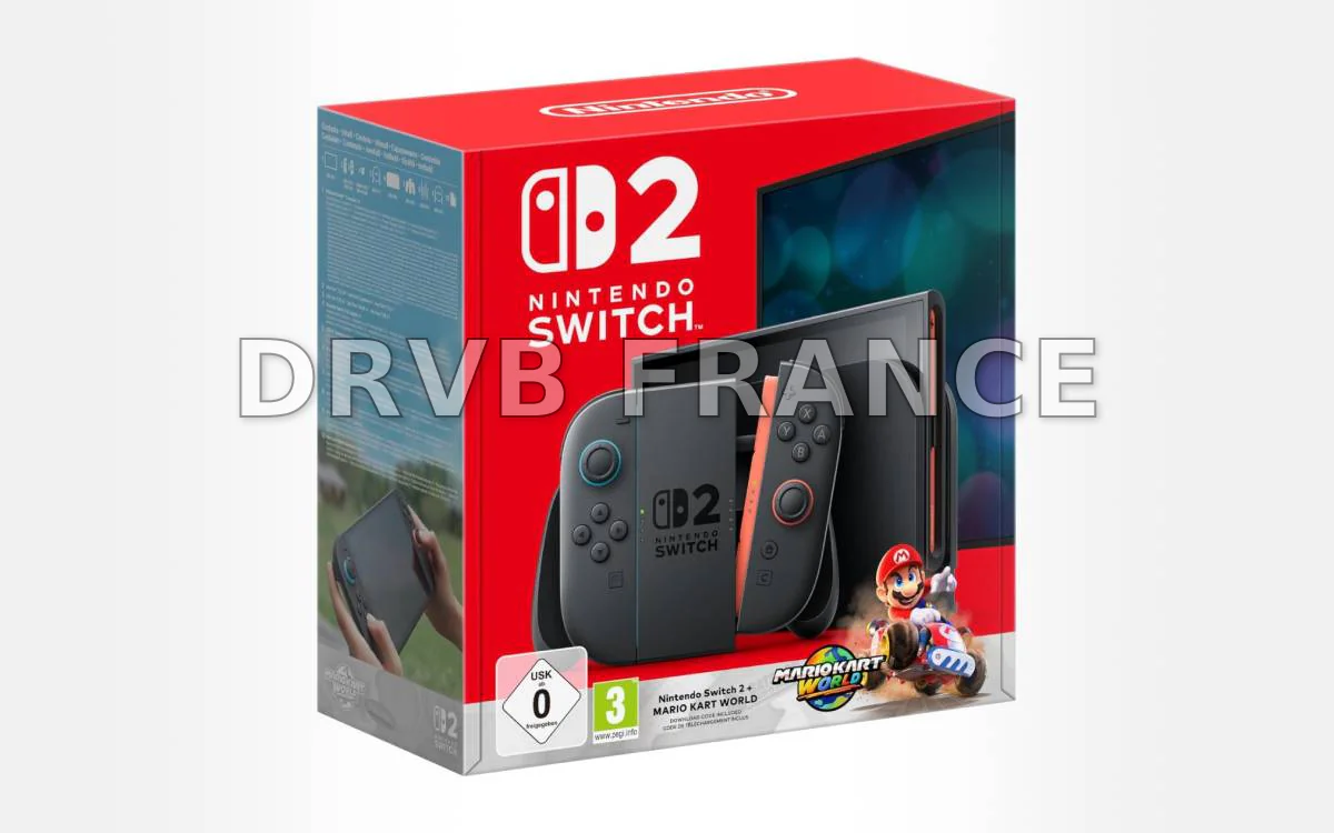 Découvrez la Nintendo Switch 2 et Mario Kart World à un prix surprenant !