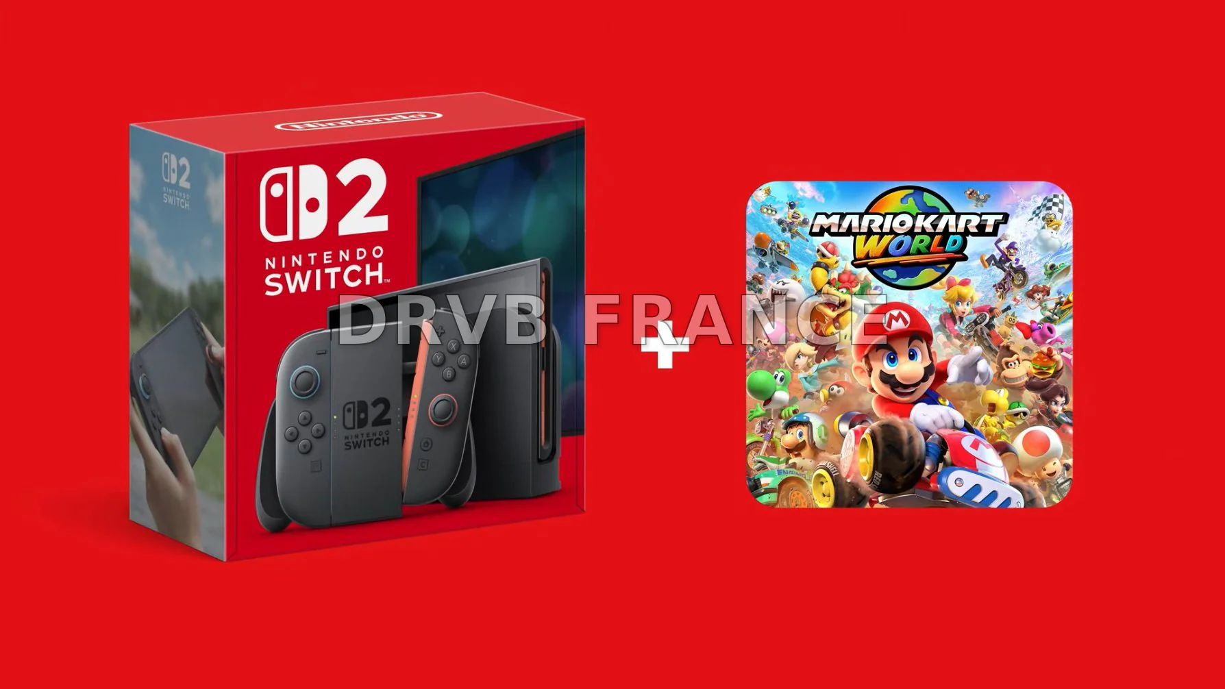 Pack Nintendo Switch 2 + Mario Kart World à 499,00€ | Videoludeek